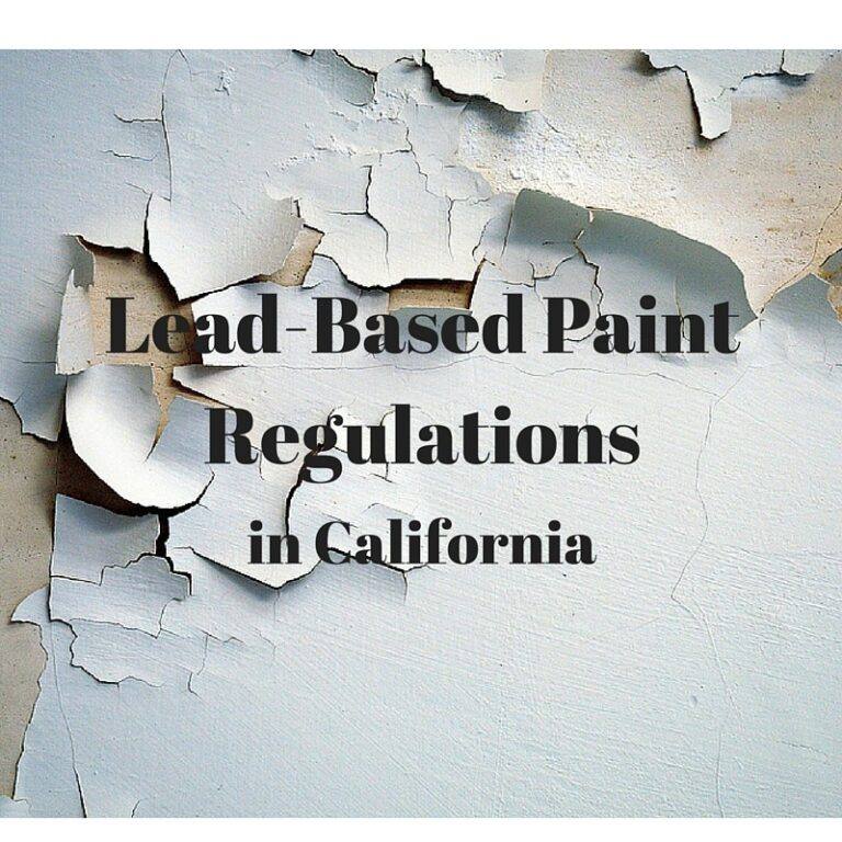 LeadBased Paint Regulations In California Essel Environmental